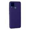 Newface Realme C15 Kılıf Nano içi Kadife Silikon - Mor