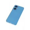Newface Realme C55 Kılıf Nano içi Kadife Silikon - Mavi