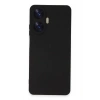 Newface Realme C55 Kılıf Nano içi Kadife Silikon - Siyah