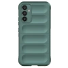 Newface Samsung A56 Kılıf Optimum Silikon - Koyu Yeşil