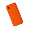 Newface Samsung Galaxy A01 Core Kılıf Nano içi Kadife Silikon - Turuncu