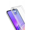 Newface Samsung Galaxy A07 4G Lüx Şeffaf Silikon - Şeffaf