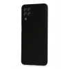 Newface Samsung Galaxy A22 Kılıf Nano içi Kadife Silikon - Siyah