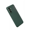 Newface Samsung Galaxy A57 5G Thermax Silikon Kılıf - Koyu Yeşil