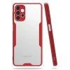 Newface Samsung Galaxy A72 Kılıf Platin Silikon - Kırmızı