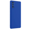Newface Samsung Galaxy Note 20 Kılıf First Silikon - Mavi