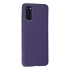 Newface Samsung Galaxy S20 Kılıf Nano içi Kadife Silikon - Mor
