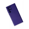 Newface Samsung Galaxy S23 Ultra Kılıf Nano içi Kadife Silikon - Mor