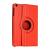 Newface Samsung Galaxy Tab A11 360 Tablet Deri Kılıf - Kırmızı