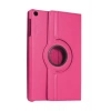 Newface Samsung Galaxy Tab A11 360 Tablet Deri Kılıf - Pembe