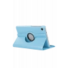 Newface Samsung Galaxy Tab A11 360 Tablet Deri Kılıf - Turkuaz