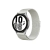 Newface Samsung Galaxy Watch 4 Metal Mıknatıslı Kordon - Gümüş