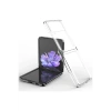 Newface Samsung Galaxy Z Flip 3 Kılıf Fold TPU Silikon - Şeffaf