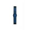 Newface Watch 20mm Spor Delikli Kordon - Siyah-Mavi