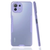 Newface Xiaomi Mİ 11 Lite Kılıf Platin Silikon - Lila