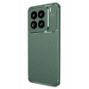 Newface Xiaomi Mi 15 Pro Kılıf Auto Focus Karbon Kapak - Koyu Yeşil