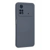 Newface Xiaomi Poco M4 Pro 4G Kılıf Nano içi Kadife Silikon - Gri