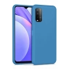 Newface Xiaomi Redmi 9T Kılıf Nano içi Kadife Silikon - Mavi