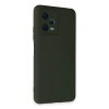Newface Xiaomi Redmi Note 12 5G Kılıf Nano içi Kadife Silikon - Koyu Yeşil