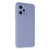 Newface Xiaomi Redmi Note 12 5G Kılıf Nano içi Kadife Silikon - Lila