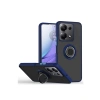 Newface Xiaomi Redmi Note 13 Pro 5G Kılıf Montreal Yüzüklü Silikon Kapak - Lacivert