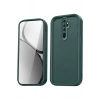 Newface Xiaomi Redmi Note 8 Pro Kılıf Viera Silikon - Koyu Yeşil