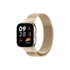 Newface Xiaomi Redmi Watch 3 Metal Mıknatıslı Kordon - Metalik Gold
