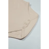Organik Natural Basic Style Yarım Kol Body BS17103 Bej