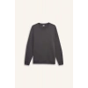 Oversize Geniş Kalıp Bisiklet Yaka Kalın Basic Düz Sweatshirt T5139AZ24AU