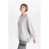Oversize Geniş Kalıp Kapüşonlu Sweatshirt B7834AXNS