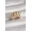 Pirinç Gold Renk Kadın Yüzük