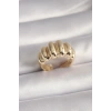 Pirinç Gold Renk Kadın Yüzük