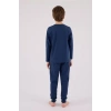 U.s. Polo Assn Uzun Kol Pijama Takım Us2220-4 Koyu İndigo