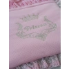 Yenidoğan Sahra Nakışlı Trilüks 2Li Alt Açma Seti Pembe
