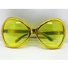 Yeşilçam Temalı Parti Gözlüğü Gold Renk 7x16 cm