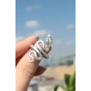 Yılan Figürlü Metal Ayarlamalı Antik Yüzük