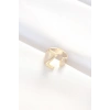 Z Harfli Altın Renk Ayarlanabilir Yüzük