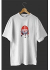 1 Mayıs Emekçilerimiz İçin Özel Tasarım 1 Mayıs Dünya Baskılı T-shirt - Beyaz