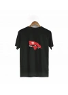 1 Mayıs Emekçilerimiz İçin Özel Tasarım Bayraklı Emekçi Baskılı T-shirt - Siyah