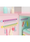 10 Kancalı Raylı Mutfak ve Banyo Düzenleyici Askı 30 cm