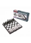 1050170 Manyetik Satranç-Tavla 2si 1 Arada -okey