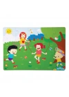 1276- İlkbahar Ahşap Yer Puzzle