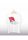 19 Mayıs 20/1 Baskılı T-shirt - Beyaz