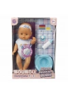 2030121 Boubou Altını Islatan ve Konuşan Bebek Seti 30 cm