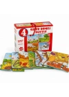 2488  MEVSİMLER SÜPER RENKLİ PUZZLE 4LÜ