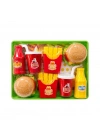 39164 HAMBURGER TEPSİ ÇİFT PORSİYON