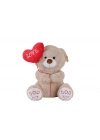 4740 SK PELUŞ AYI KALPLİ BALONLU 40CM 2R