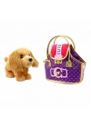 50585 Taşıma Çantalı Peluş Köpek -NessiWorld