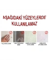 60 Parça Çok Amaçlı Çift Taraflı Bant 1 cm x 4 cm