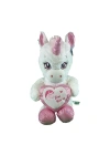 63019 Peluş 60 cm Kalpli Boynuzlu At
